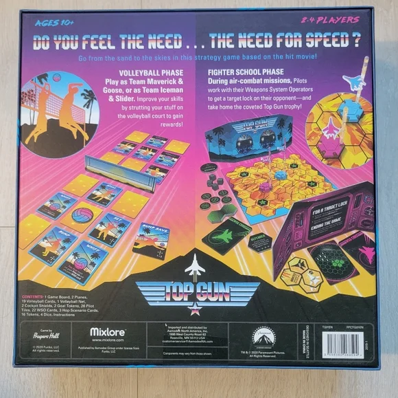 Top Gun Strategy Game - Dynamic Multicolor Design - Picture 2 of 3